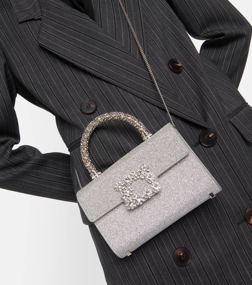 Roger Vivier Jewel Mini embellished tote bag
