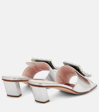 Roger Vivier Love 45 leather mules