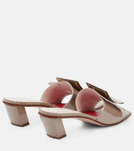 Roger Vivier Love Vivier patent leather sandals