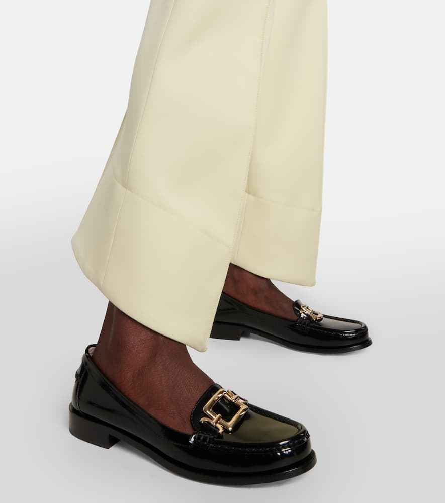 Roger Vivier Morsetto leather loafers