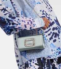 Roger Vivier Pilgrim Micro satin clutch