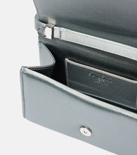 Roger Vivier Pilgrim Micro satin clutch