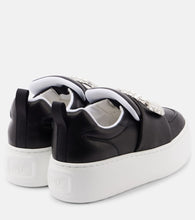 Roger Vivier Puffy Choc leather platform sneakers