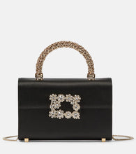 Roger Vivier RV Bouquet Mini satin clutch. Shop Roger Vivier Shoulder Bags for women now.