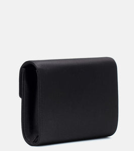 Roger Vivier RV Bouquet embellished satin clutch