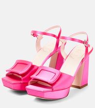 Roger Vivier Satin sandals
