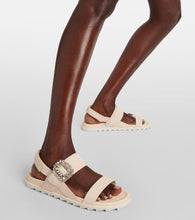 Roger Vivier Slidy Viv' embellished leather sandals