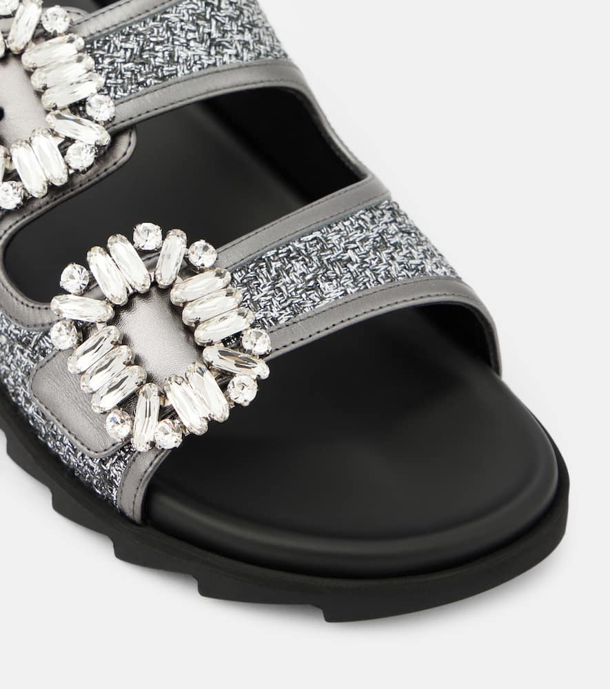 Roger Vivier Slidy Viv' embellished sandals