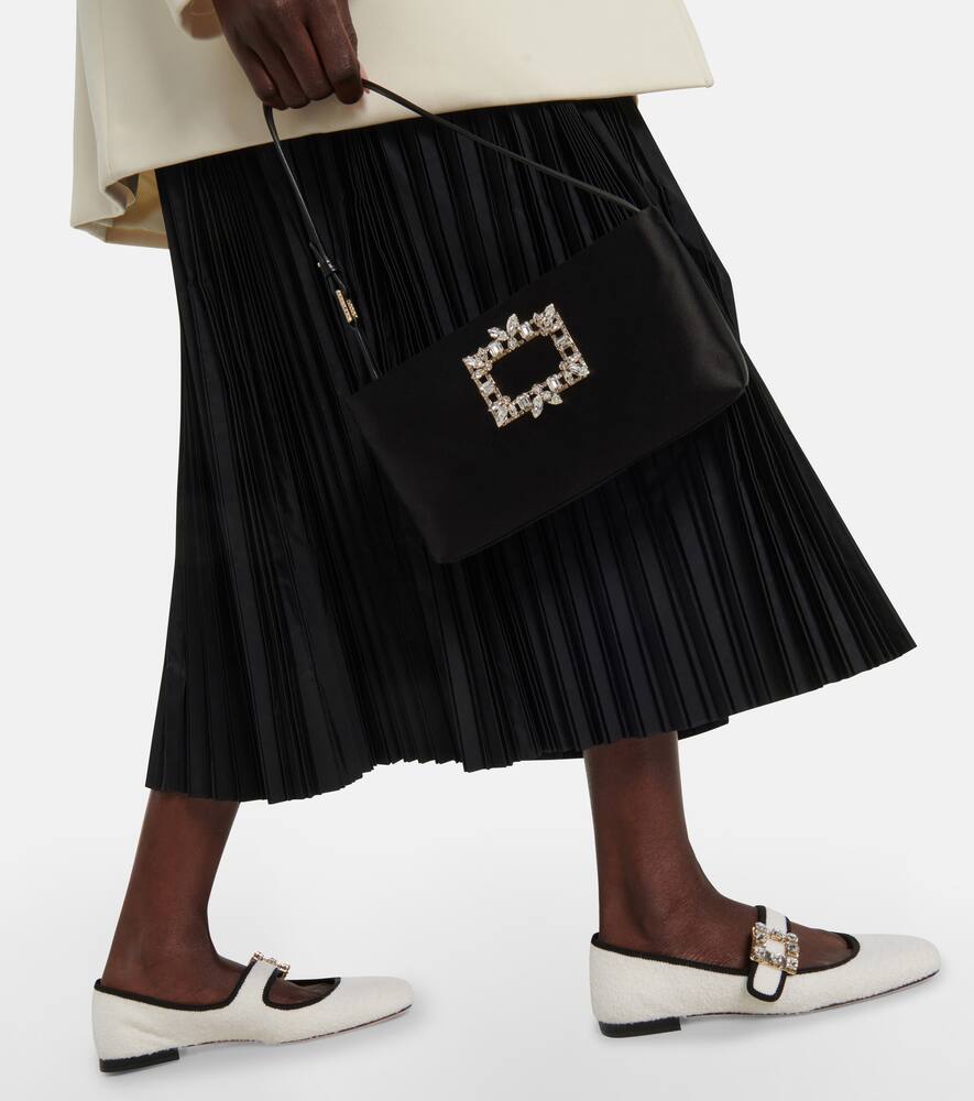 Roger Vivier Tr√É¬®s Vivier Babies Bouclé flats