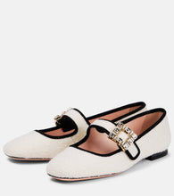 Roger Vivier Tr√É¬®s Vivier Babies boucl√É¬© flats