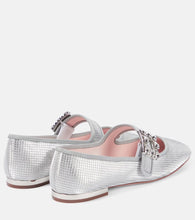 Roger Vivier Tr√É¬®s Vivier Babies metallic flats
