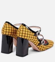 Roger Vivier Tr√É¬®s Vivier Babies tweed checked pumps