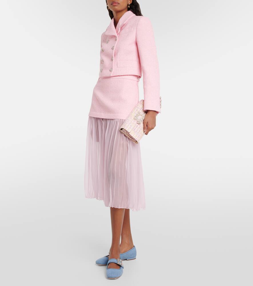 Roger Vivier Tr√É¬®s Vivier Strass Buckle Babies ballet flats
