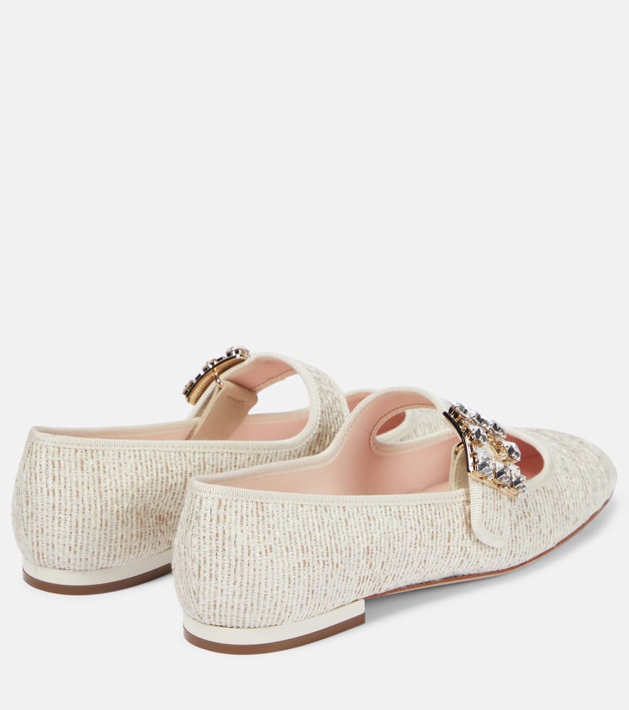 Roger Vivier Tr√É¬®s Vivier embellished ballet flats