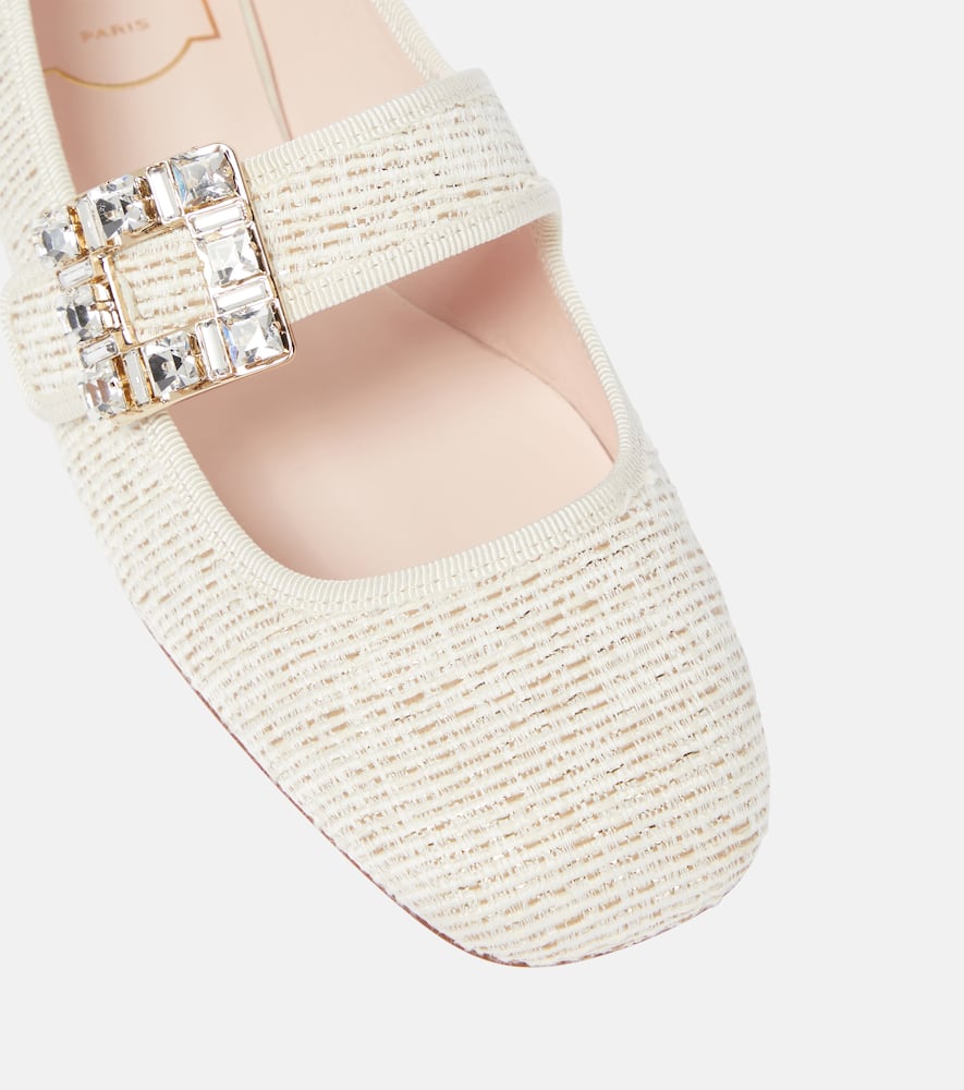 Roger Vivier Tr√É¬®s Vivier embellished ballet flats