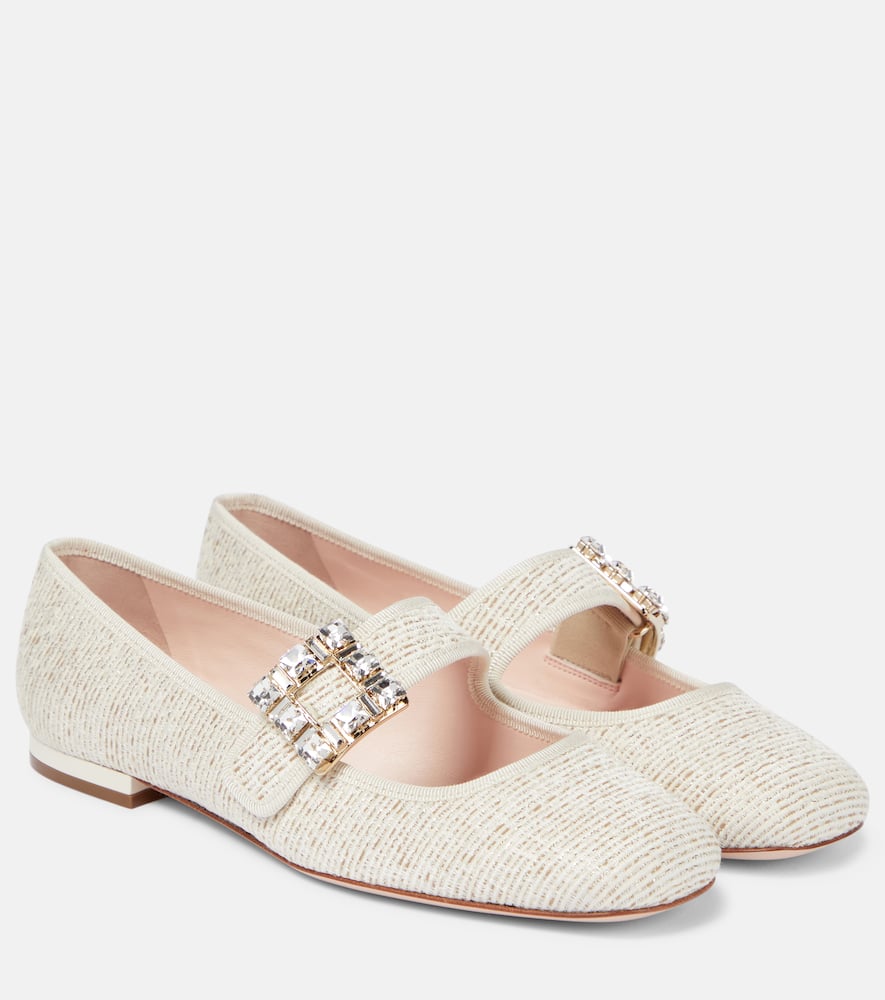 Roger Vivier Tr√É¬®s Vivier embellished ballet flats