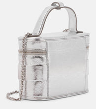 Roger Vivier Tr√É¬®s Vivier metallic leather vanity bag