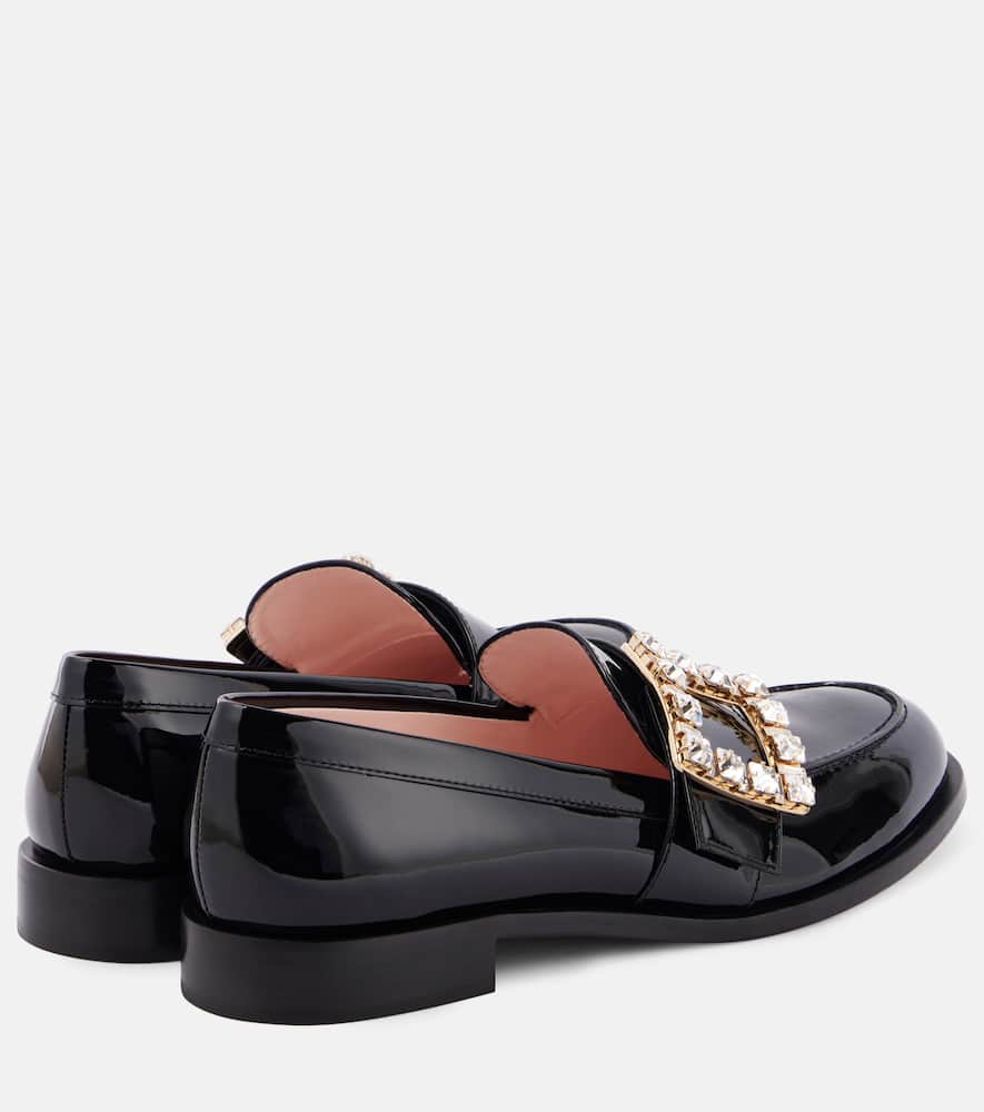 Roger Vivier Tr√É¬®s Vivier patent leather loafers