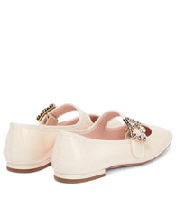 Roger Vivier Tr√É¬®s Vivier patent leather ballet flats