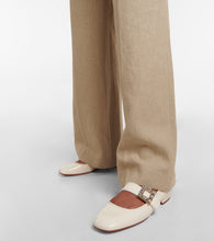 Roger Vivier Tr√É¬®s Vivier patent leather ballet flats