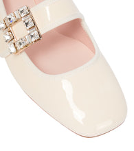Roger Vivier Tr√É¬®s Vivier patent leather ballet flats