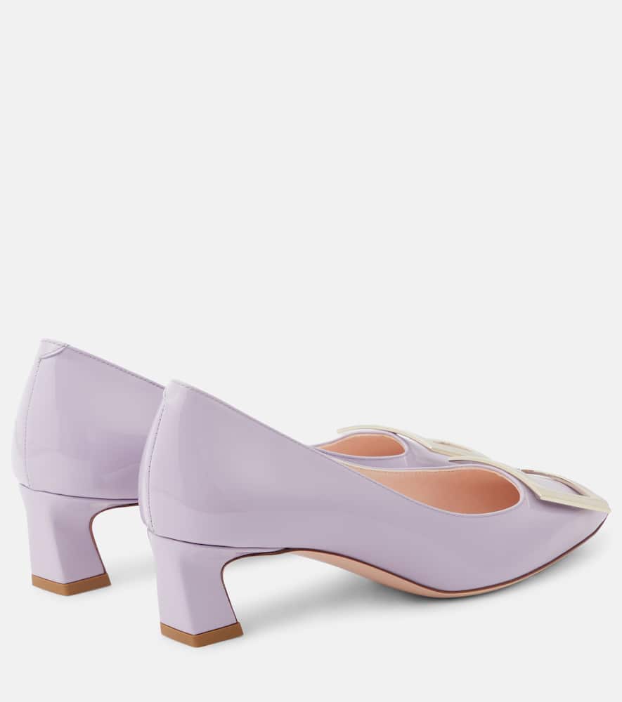 Roger Vivier Trompette 45 patent leather pumps