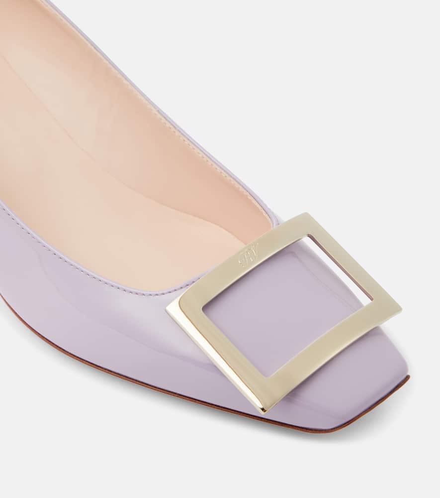Roger Vivier Trompette 45 patent leather pumps