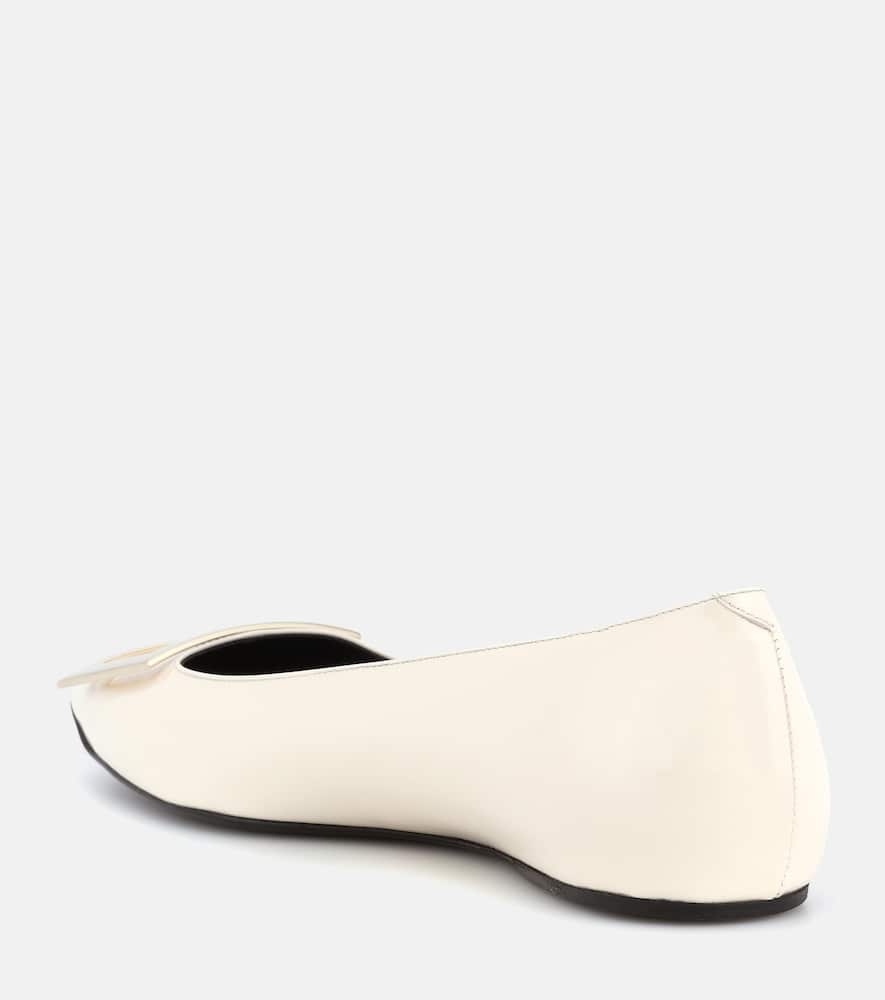 Roger Vivier Trompette patent leather ballet flats