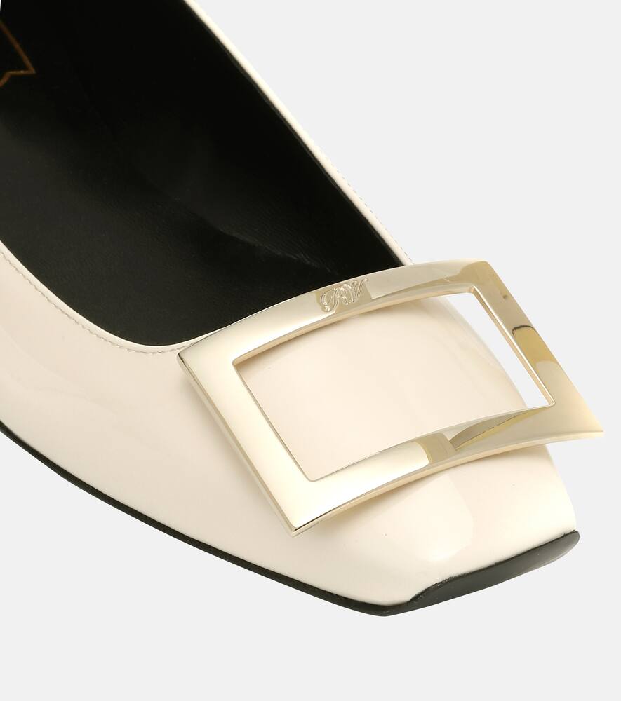 Roger Vivier Trompette patent leather ballet flats