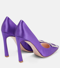 Roger Vivier Trompette satin pumps