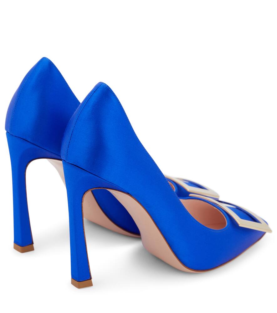 Roger Vivier Trompette satin pumps