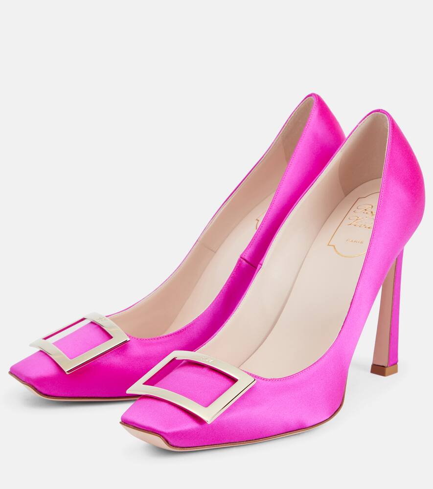 Roger Vivier Trompette satin pumps