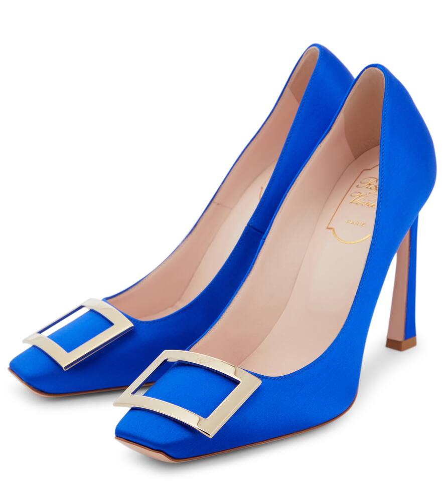 Roger Vivier Trompette satin pumps