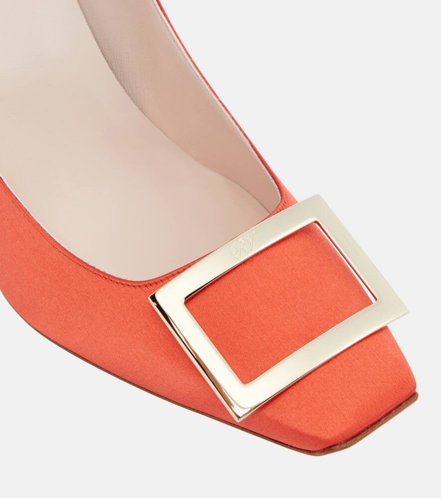 Roger Vivier Trompette satin pumps
