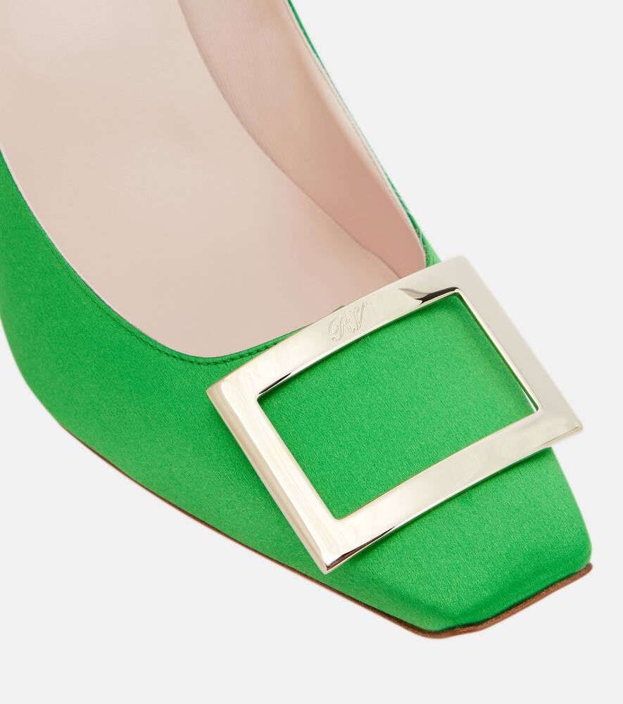 Roger Vivier Trompette satin pumps