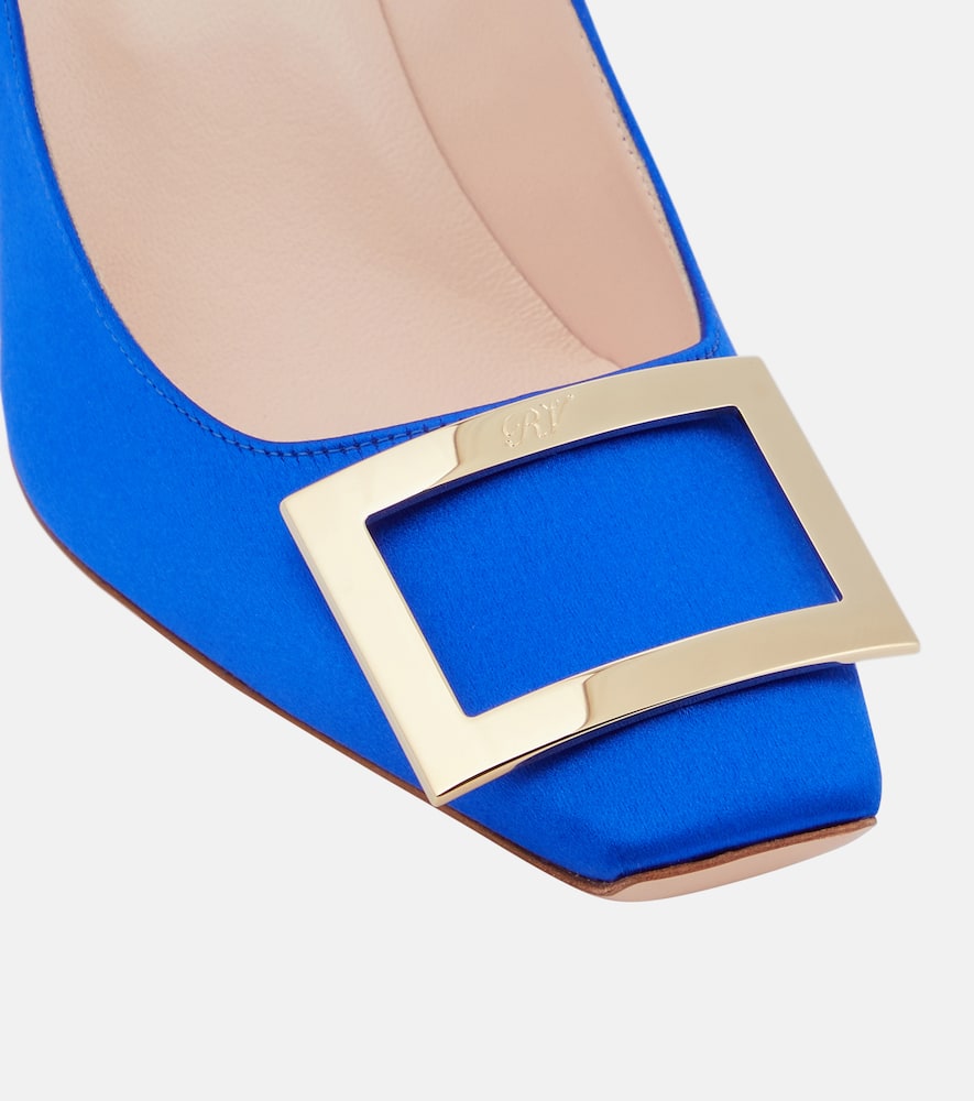 Roger Vivier Trompette satin pumps