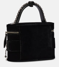 Roger Vivier Vanity Small embellished velvet crossbody bag