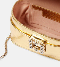 Roger Vivier Vanity Tr√É¬®s Vivier Micro leather vanity bag