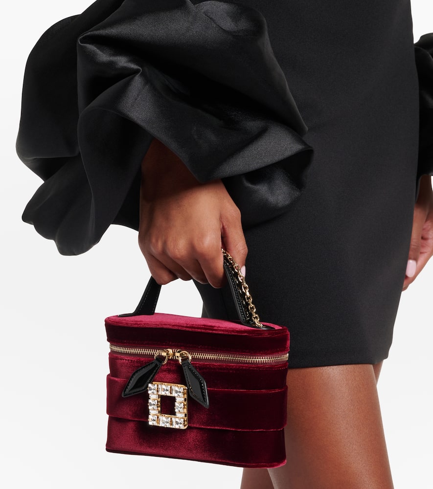 Roger Vivier Velvet vanity bag