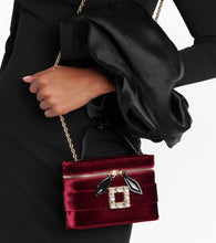 Roger Vivier Velvet vanity bag