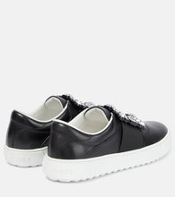 Roger Vivier Very Vivier embellished leather sneakers