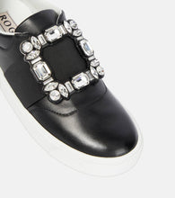 Roger Vivier Very Vivier embellished leather sneakers
