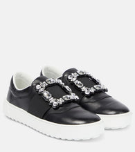 Roger Vivier Very Vivier embellished leather sneakers