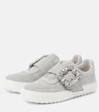 Roger Vivier Very Vivier embellished suede sneakers