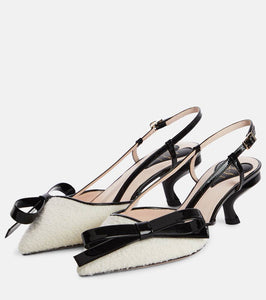 Roger Vivier Virgule boucl√É¬© slingback pumps
