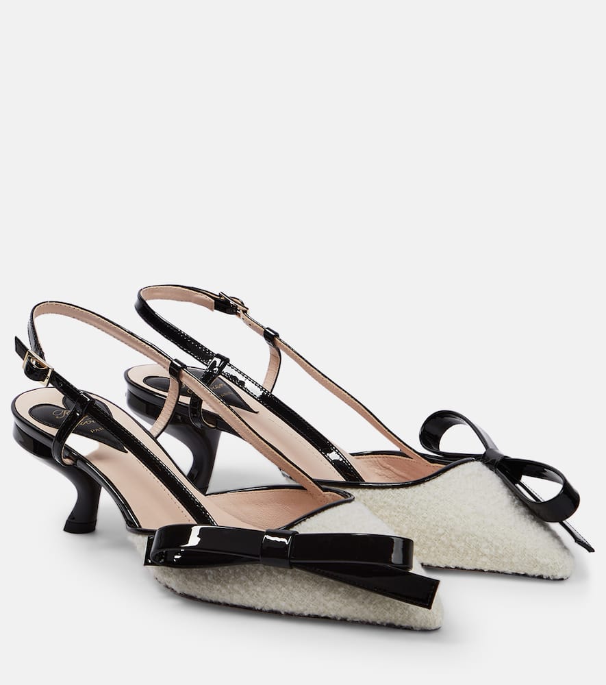 Roger Vivier Virgule boucl√É¬© slingback pumps