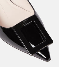 Roger Vivier Virgule leather slingback pumps