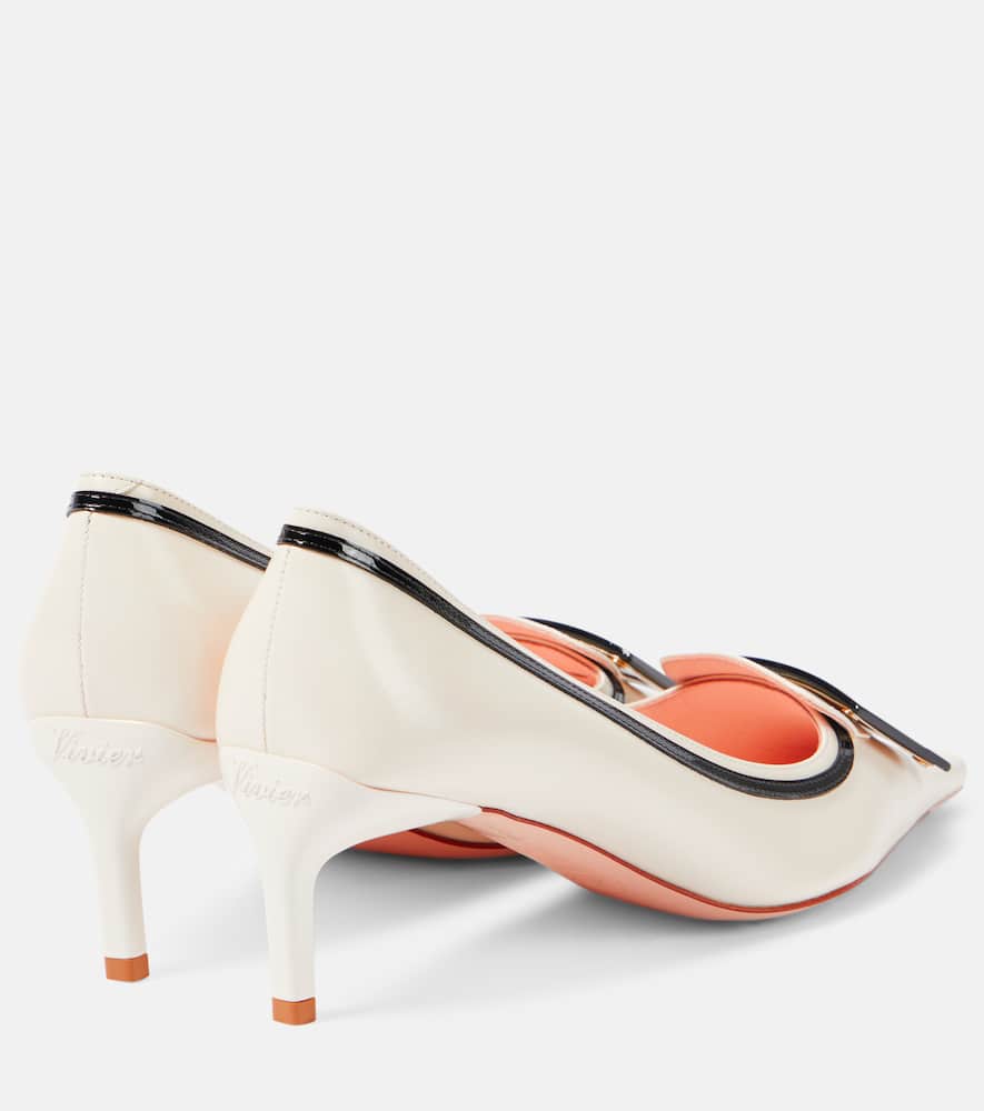 Roger Vivier Viv' Canard 55 leather pumps