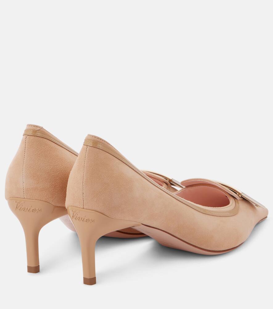 Roger Vivier Viv' Canard 55 suede pumps