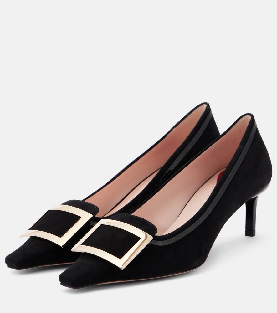 Roger Vivier Viv' Canard 55 suede pumps